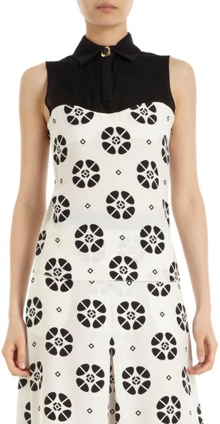 Giulietta Combo Floral Dress - Lyst