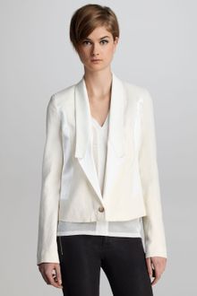 J Brand Ready-to-wear Twill Blazer - Lyst
