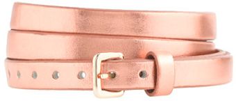 J.Crew Skinny Leather Belt - Lyst