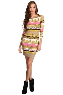 Just Cavalli Parthenon Print Jersey Dress - Lyst