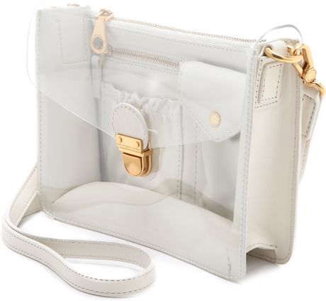 marc jacobs white cross body