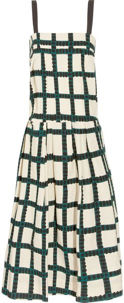 Marni Printed Cotton Dress - Lyst