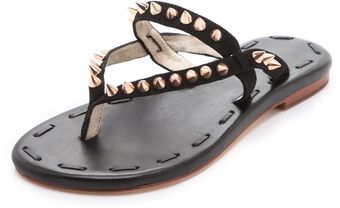Matt Bernson Love Spike Suede Sandals - Lyst