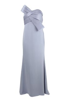 Notte By Marchesa Strapless Origami Bust Gown - Lyst
