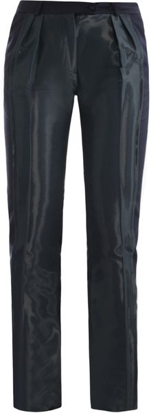 Preen Fold Coated Panel Trousers - Lyst