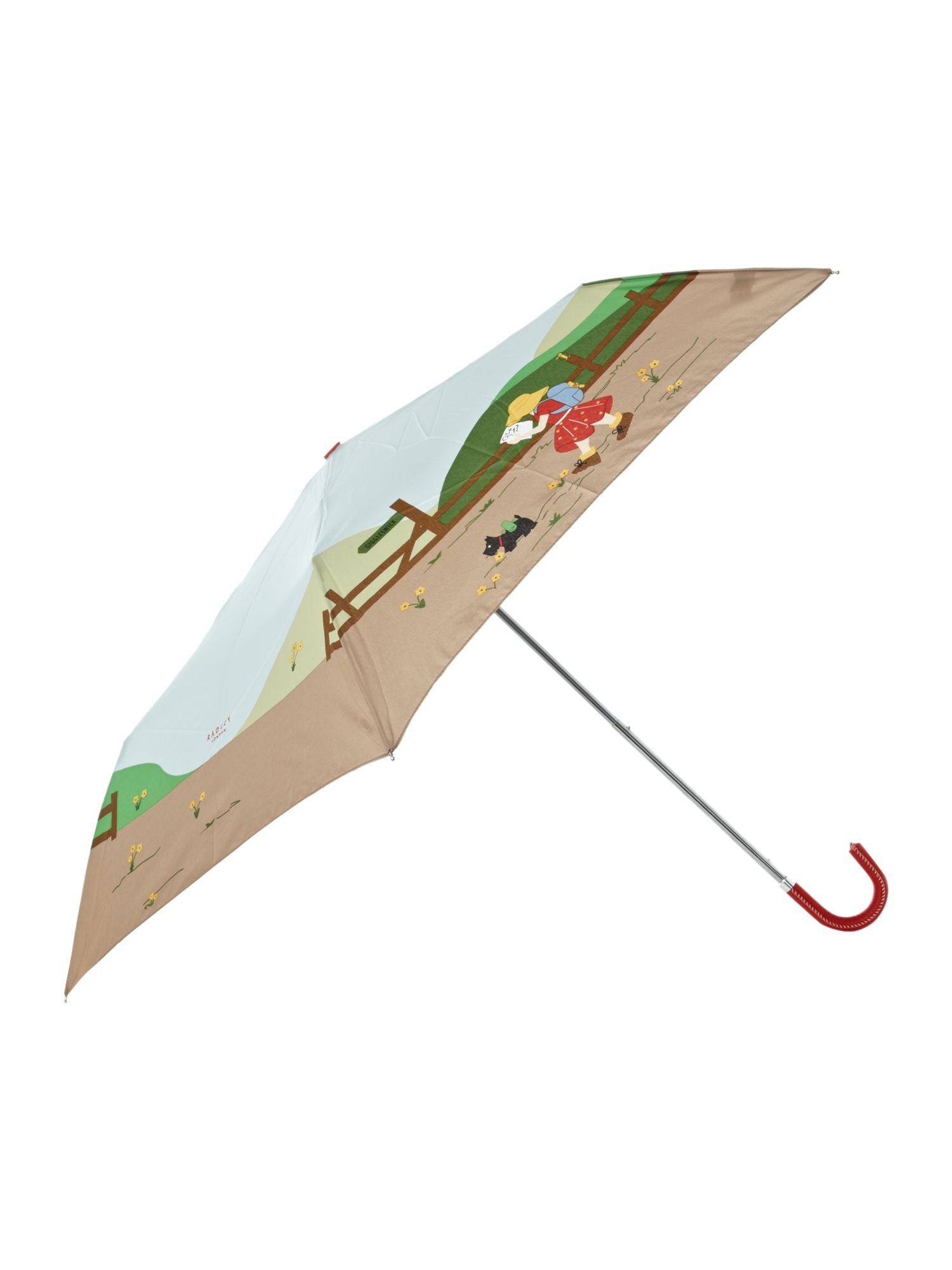 Radley Print Mini Crook Umbrella in Multicolor (multicoloured) Lyst