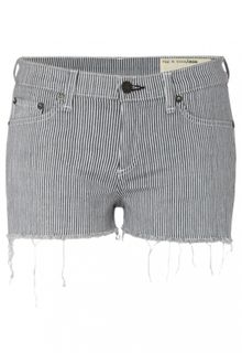 Rag & Bone Rag Bone The Cut Off Short Dobby Stripe - Lyst
