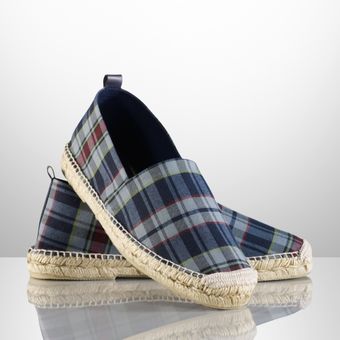 Ralph Lauren Bowsworth Plaid Espadrille - Lyst