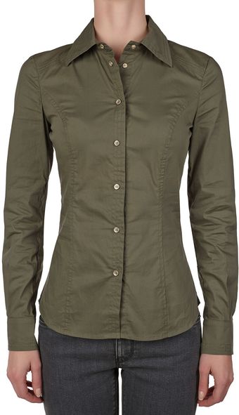 Roberta Scarpa Fitted Shirt  - Lyst
