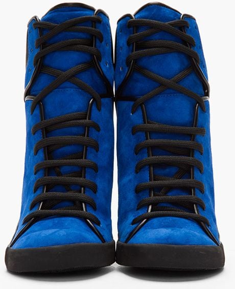 suede sneaker wedge