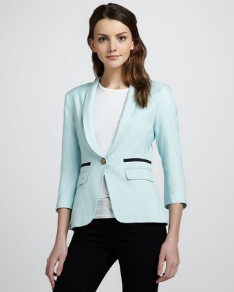 Smythe Shawlcollar Onebutton Blazer - Lyst