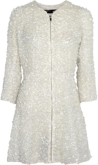 Theyskens' Theory Manie Sequined Organza Coat Dress - Lyst