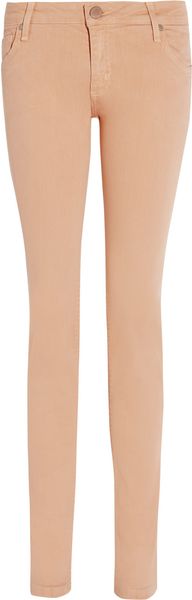 Victoria Beckham Power Mid Rise Skinny Jeans - Lyst