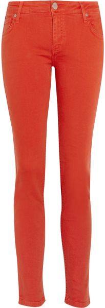 Victoria Beckham Power Midrise Skinny Jeans - Lyst