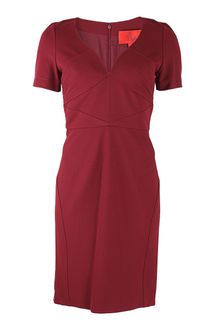Z Spoke by Zac Posen Short Sleeve V-Neck Bondage Dress - Lyst
