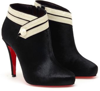 Christian Louboutin Marychal Ponyskin Shoe Boots - Lyst