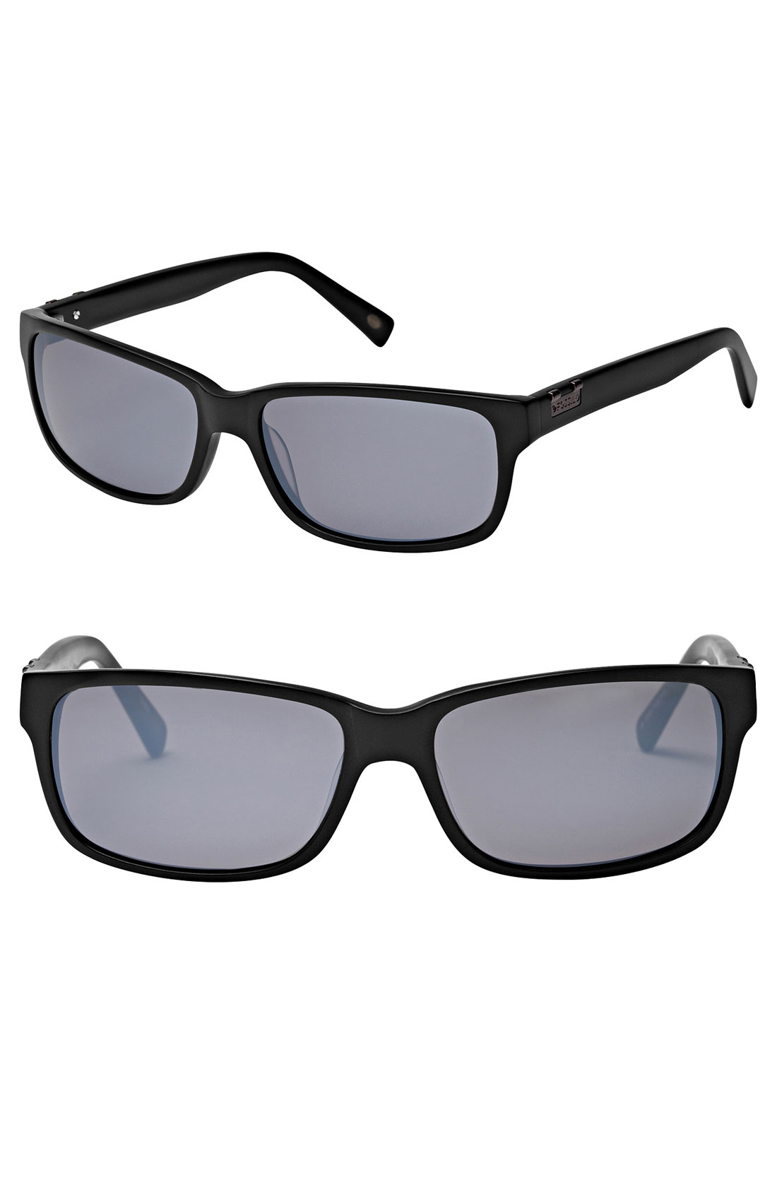 Fossil Lee 60mm Sunglasses In Black For Men Start Of Color List Jet Black 