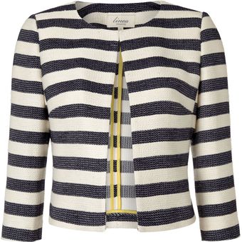 Linea Weekend Ladies Striped Boxy Jacket - Lyst