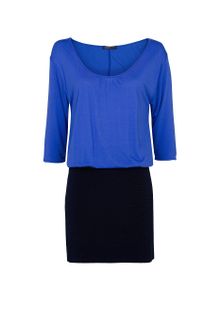Mango Combi Dress - Lyst