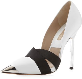 Michael Kors Cap Toe Pump - Lyst