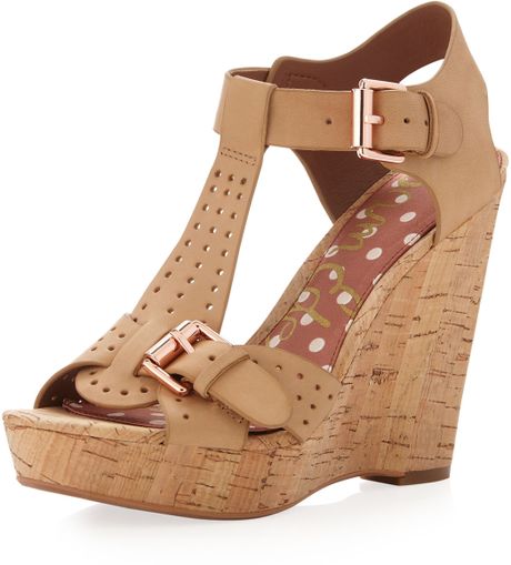 cork heels sam edelman