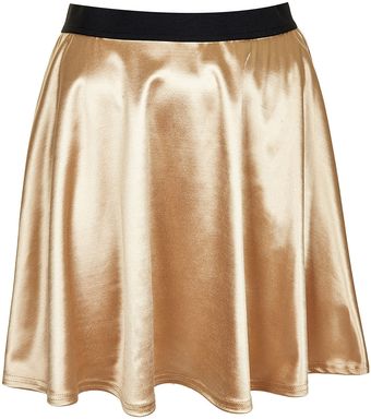 Topshop Disco Skirt - Lyst