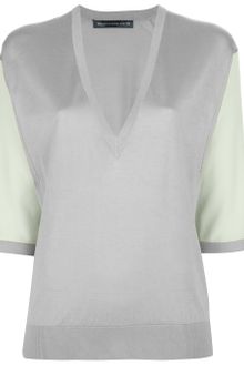 Balenciaga V-Neck Jumper - Lyst
