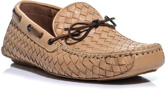 Bottega Veneta Intrecciato Woven Leather Loafers - Lyst