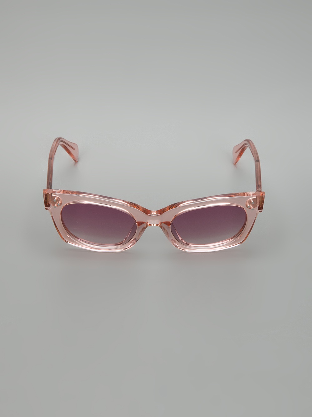 pink clear sunglasses