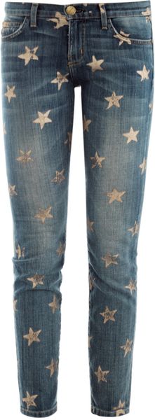 Current/Elliott Star Stiletto Mid-Rise Skinny Jeans - Lyst