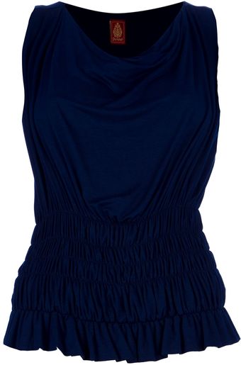 Dondup Cowl Neck Top - Lyst