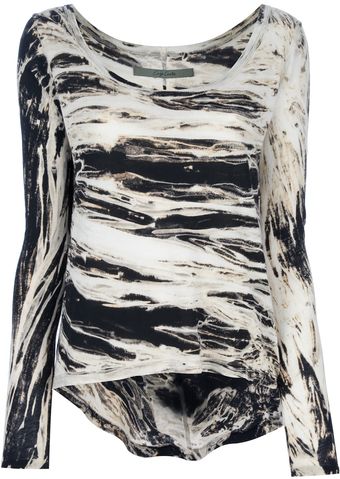 Enza Costa Printed Top - Lyst