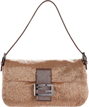 Fendi Beaded Baguette Bag - Lyst