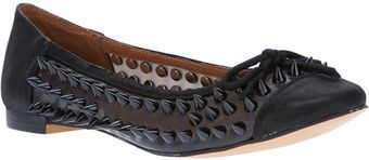 Jeffrey Campbell Spiked Ballerina - Lyst