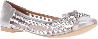 Jeffrey Campbell Spiked Ballerina - Lyst