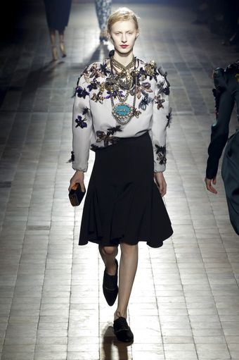 Lanvin Fall 2013 Runway Look 42 - Lyst