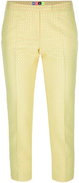 MSGM Cropped Trouser - Lyst
