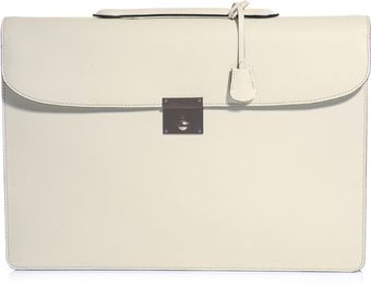 Valextra Leather Briefcase - Lyst