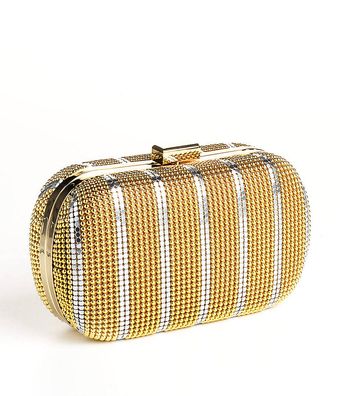 Whiting & Davis Metal Mesh Minaudiere - Lyst
