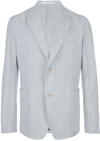 Yohji Yamamoto Double Button Blazer - Lyst