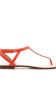 Zara Studded Vamp Shoe - Lyst