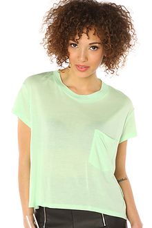 Cheap Monday The Holly Tee in Kiwi Green - Lyst