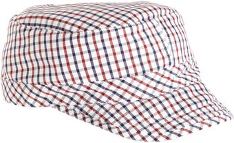Junya Watanabe Tattersall Check Engineer Cap - Lyst