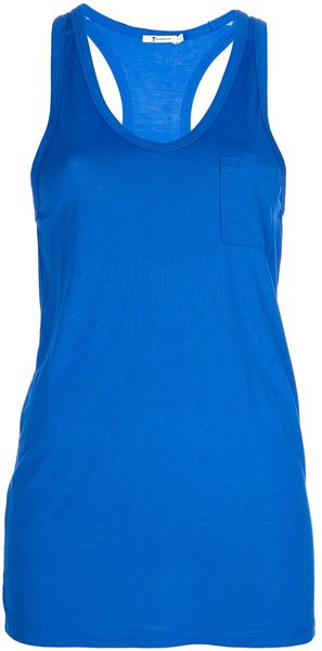 Alexander Wang Single Pocket Tank Top - Lyst