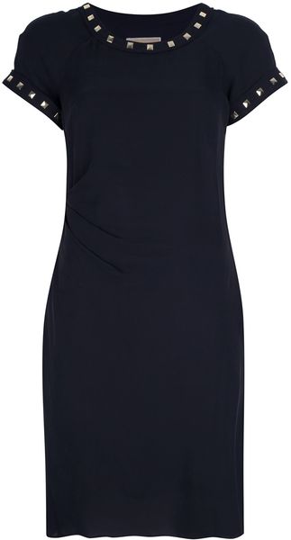 Michael Kors Pyramid Stud Dress - Lyst