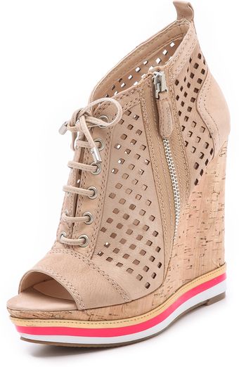Boutique 9 Go Getter Wedge Booties - Lyst