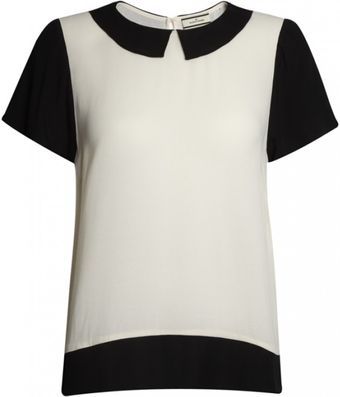 By Malene Birger By Malener Birger Lovia Top Cream - Lyst