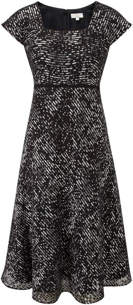 Cc Petite Floral Jacquard Stripe Dress - Lyst