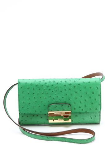 Michael Kors Collection Gia Clutch with Lock - Lyst