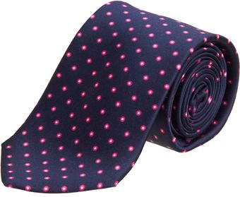 Ralph Lauren Black Label Narrow Neat Sateen Tie - Lyst